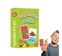 Cartes Flash pour Jeunes, Cartes Flash d'apprentissage précoce - Apprentissage des Deux côtés Flashcard éducational Preschool Kids, Alphabet Parent Participation Education Game avec