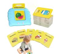 Cartes Flash pour Jeunes : Cartes Flash parlantes, Appareil Portable d'apprentissage d'éducation précoce, Jouet d'apprentissage Audio Compact, Jouet éducatif de thérapie par la Parole