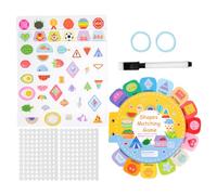 Cartes Flash pour La Maternelle | Développement des Compétences Main-Œil Carte Flash - Cartes de Reconnaissance des Formes,pour La Maison, Les Voyages, Les Écoles, L'École À La Maison, Le