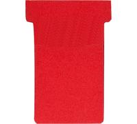 Cartes FRANKEN T taille 2 / 48 x 84 mm rouge 100 pièces