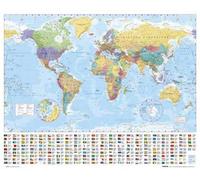 Cartes géographiques - Mini posters - World Map