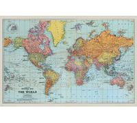 Cartes géographiques Poster Stanfords General Map Of The World