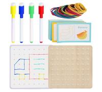 Cartes géographiques pour les salles de classe - Jouets éducatifs pour enfants | Éducation mathématique manipulatrice pour enfants avec cartes pour créer des formes géométriques, tige