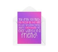 Cartes humoristiques pour meilleur ami | Everything I've Ever Wanted In A Friend | Carte d'anniversaire pour collègue de travail | CBH996