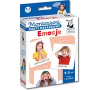 Cartes illustrées Montessori Emotions (2-5 ans). Kapitan Nauka