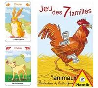 Piatnik - Jeu de cartes 7 Familles - Animaux (Ferme) - Dès 6 ans - Durée 30 min - Multicolore