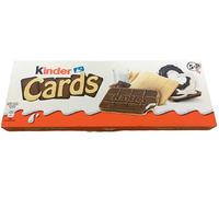 Kinder Gaufrettes fourrées Cards – lait et cacao – 128 g