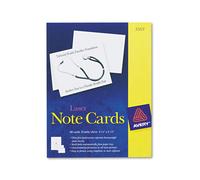 Cartes laser Avery 5315 avec enveloppes 4-1/4 po x 5-1/2 po 60/bo te WE