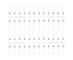 Cartes Magnétiques D’échantillons D’ongles 48 Pièces, Plastique | Vernis et Gel, Usage Salon et Formation Manucure, Vrai Rendu des Teintes, Changement Rapide