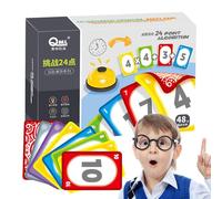 Cartes Maths Multiplication - Jeu Apprentissage Éducatif, Cartes Numériques Additions Soustractions Colorées Ludiques | Mémoire École pour Élèves Collège Primaire Classe Maison Étude