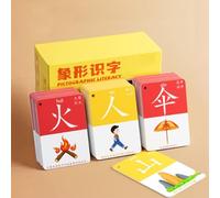 Cartes mémoire d'apprentissage des caractères chinois cartes mémoire kanji mandarin pinyin ordre des traits hiéroglyphiques éducation préscolaire chinois for débutants(1-800 words)