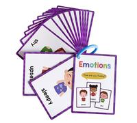Cartes mémoire éducatives pour vocabulaire en anglais pour enfants - Carte d'apprentissage précoce - Aide pédagogique pour enseignants et enfants
