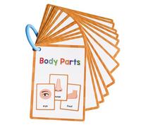 Cartes mémoire éducatives pour vocabulaire en anglais pour enfants - Carte d'apprentissage précoce - Aide pédagogique pour enseignant - Cartes d'apprentissage interactives en anglais