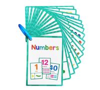 Cartes mémoire éducatives pour vocabulaire en anglais pour enfants - Carte d'apprentissage précoce - Aide pédagogique pour enseignants et enfants