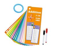 Cartes Mémoire Effaçables Pour L'enseignement Des Mathématiques De Pratique D'addition/soustraction/multiplication/division Outil D'apprentissage Précoce Pour Interactives Des