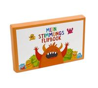 Cartes mémoire interactives d ' Expression émotionnelle Allemande Carte d ' Humeur Allemande Portable pour l ' école à la Maison et en Classe Outils de Conseil pédagogique