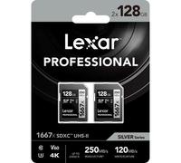 lexar sd pro silver 128 bipack G
