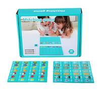 Cartes mémoire préscolaires - Jeu D'apprentissage Brillant, Activités De Développement Cognitif, Développement Des Compétences Créatives, Ensembles De Jeux Impliquants | Kit Puzzle Coordonné