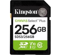Cartes Mémoire Sd Canvas Select Plus 256Go Sdxc Gen3 150Mb/S C10 Uhs-I U1 V10-Sds3/256Gb