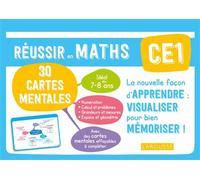 Mathématiques CE1 – Mes cartes mentales – Réussir en maths – Larousse