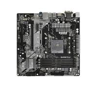 Cartes mères d'ordinateur Carte mère Fit For ASRock B450M PRO4 compatible avec les processeurs 5950X, 5800X3D, 5700X3D, 5600X, 5600G, 1700X, 2700X, AM4, 4xDDR4 3200 MHz mATX Cartes mères d'ordinateur