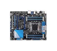 Cartes mères d'ordinateur Carte mère Fit for ASUS X79 P9X79 Serveurs Carte mère Intel X79 LGA 2011 64 Go Prise en Charge Core i7-3930K E5-1620 v2 2630 2650 E5-2690 Cartes mères d'ordinateur