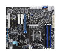 Cartes mères d'ordinateur Carte mère Serveur Fit for ASUS P10S-E/4L, chipset Intel C236, Socket H4 LGA 1151, 64 Go DDR4 2400 MHz, Format ATX, 1 Port PCI-E 3.0 x16 Cartes mères d'ordinateur
