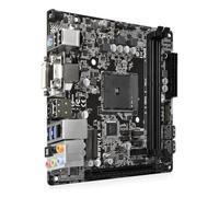 Cartes mères Fit for ASRock AM1H-M Mini-ITX, Socket AMD AM1, DDR3 32 Go, Compatible avec Les APU Athlon/Sempron, USB 3.1, PCI Express 2.0, HDMI