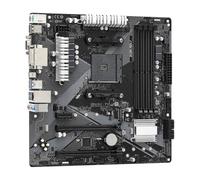 Cartes mères Fit for ASRock B450 B450M Carte mère Pro4-F R2.0 AM4 DDR4 128 go Ryzen 5 5600 5600G R7 5700 5800 CPU utilisé
