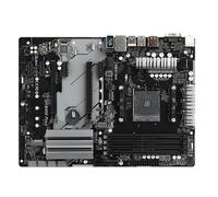 Cartes mères Fit for ASRock B450 PRO4 Compatible avec Les processeurs 5950X, 5800X3D, 5700X3D, R5, 5600X et 5600G, 4 emplacements RAM DDR4 3200 MHz, 128 Go de M.2, HDMI, ARGB, Format mATX