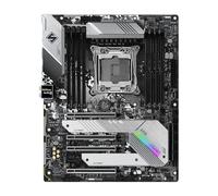 Cartes mères Fit for ASRock X299 Steel Legend LGA 2066 DDR4 256 Go PCIe 3.0 Intel Core i9-9960X, i9-9920, i9-9820X, i7-7800X et 7900X Ultra M.2 ATX