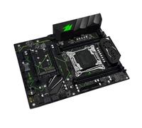 Cartes mères Fit for Machinist X99 MR9A Pro avec Port TPM2.0 LGA 2011-3, Prend en Charge Intel Xeon E5, Gamme complète de mémoire CPU DDR4, Quatre canaux