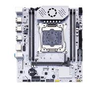 Cartes mères Fit for QIYIDA X99 Carte mère D4-TPM2.0 LGA 2011 3 avec Emplacement M.2 Prise en Charge de la mémoire DDR4 C612chip SATA3. USB3. PCI16X