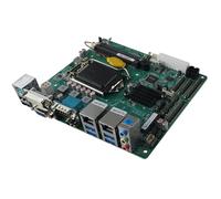 Cartes mères ITX miniatures LGA1150 pour contrôle industriel avec graphiques intégrés et deux canaux DDR3 Gigabit Ethernet intégrés