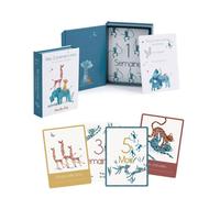 Cartes Mes 12 premiers mois Sous mon baobab (30 cartes) Moulin Roty