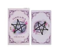 Cartes Oracle anglaises, jeu d'apprentissage du tarot, tableau Oracle avec 20 pièces, compagnon de avec accessoires de jeu de société, accessoire spirituel, collection de cartes pour dortoir, m