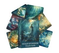Cartes Oracle - Deck de tarot de divination portable, de fête