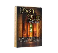 Cartes Oracle des Vies antérieures,Past Life Oracle Cards,with Bag,Firend Game,Jouets de voyance