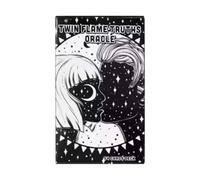 Cartes Oracle Divinatoires - Jeu Tarot Intuitif - Cartes Loisirs Ésotériques pour Flammes Jumelles Amour Éveil Spirituel - 54 Papier Premium Design Élégant pour Maison Ou Voyage
