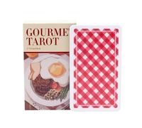 Cartes Oracle Du Tarot Gastronomique | Jeu De Cartes De Tarot Gourmand | Superbes Idées Sur La Divination Artistique Passé Présent Futur | Cadeau D'anniversaire De Noël De Festival Unique Pour Les Lec