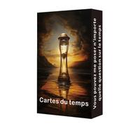 Cartes Oracle françaises, cartes Tarot du temps, cartes Oracle du temps divin, réponses sur vos questions relatives au chronométrage, 12x7cm, 54 cartes D619