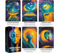Cartes Oracle Intuitives,Cartes Oracle Pour Débutants,56 Cartes Oracle Pour Éveiller La Sagesse Intérieure,Améliorer Les Capacités Psychiques,Orientation Spirituelle