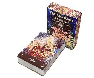 Cartes Oracle - Jeux de société Spiritual Afterlight | Coffret de 52 Cartes Oracle d'intuition | pour Débutants Adultes Voyage Quotidien Maison Fêtes Méditation Prière