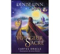 Cartes oracle - Oracle - Le voyageur sacré - Guidance spirituelle - Introspection - Jeu de cartes