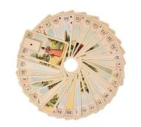 Cartes Oracle Tarot - Voyagez en Toute simplicité Jeu de Divination Spirituelle | Faites Un Superbe Cadeau Carttes Mystiques pour Guidance Intuitive | Jeuu Ésotérique des Prédiction et Méditation