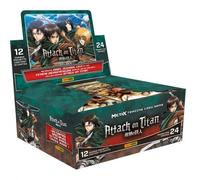 PANINI Cartes Attaque des Titans TCG – Boîte de 24 boosters de 12 cartes