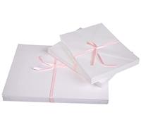 Cartes Papermania avec enveloppes, 12,7 x 17,8 cm, 50 pièces par paquet, blanches