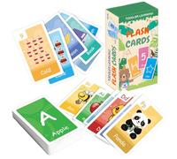 Cartes Phonics, impression recto-verso, drôle et sûr, jouets éducatifs pour , apprentissage des lettres, pour la maison, l'école, la salle de classe, le camping, les pique-niques, les