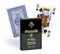 Piatnik Bridge 4 Index (100% Plastique): 55 Cartes