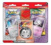 Cartes Pokémon - ASMODEE - Pack 2 Boosters Octobre 2023 - 3 cartes brillantes - Code JCC inclus